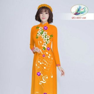 Vải áo dài thiết kế - AD-057-6