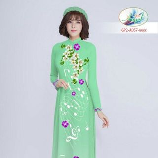 Vải áo dài thiết kế - AD-057-8