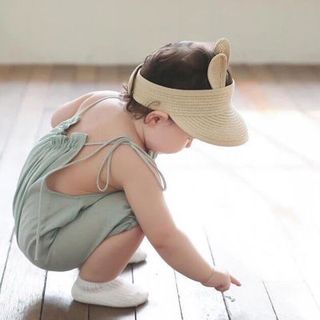 nón nửa vành em bé siêu cute