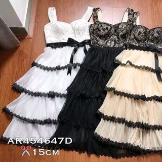 MAXI PHỐI REN XÒE TẦNG VỀ LẠI SLL