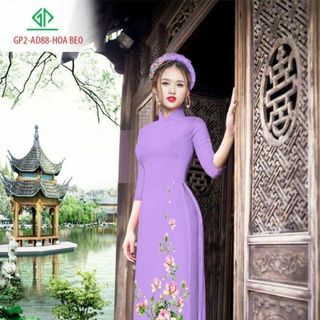 Vải áo dài thiết kế - AD-088-17