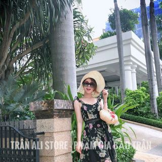 Đầm hoa voan cánh tiên Quảng Châu