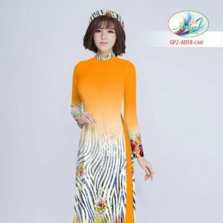 Vải áo dài thiết kế - AD-058-5