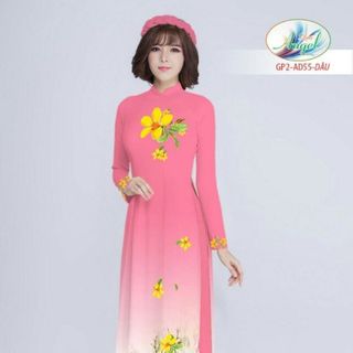 Vải áo dài thiết kế - AD-055-5