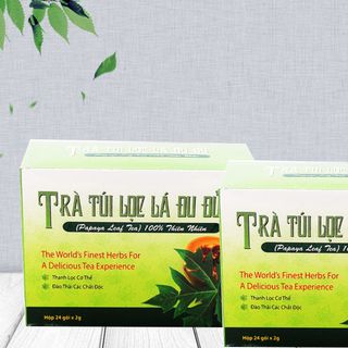 Trà lá đu đủ trị táo bón