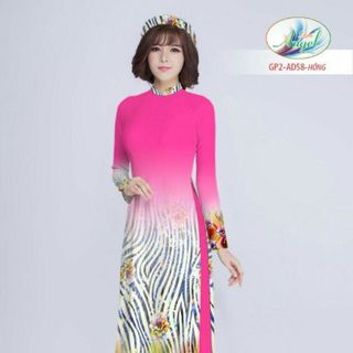 Vải áo dài thiết kế - AD-058-6