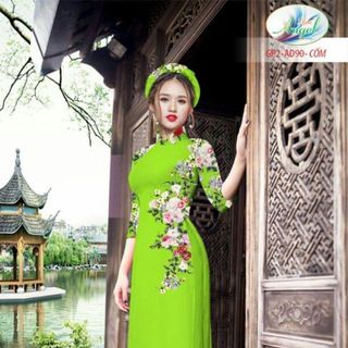 Vải áo dài thiết kế - AD-090-3