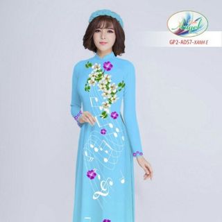Vải áo dài thiết kế - AD-057-21