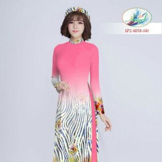 Vải áo dài thiết kế - AD-058-8