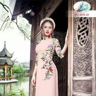 Vải áo dài thiết kế - AD-090-5