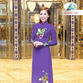 Vải áo dài thiết kế - AD-052-4