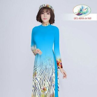 Vải áo dài thiết kế - AD-058-9