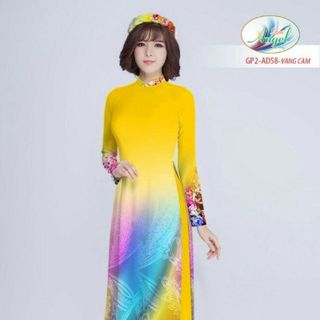 Vải áo dài thiết kế - AD-059-4
