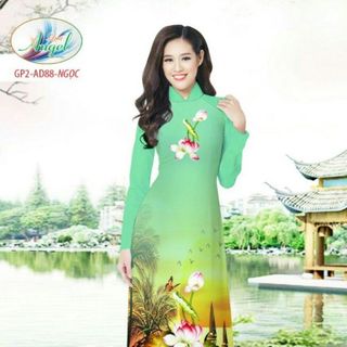 Vải áo dài thiết kế - AD-088-5