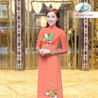 Vải áo dài thiết kế - AD-052-6