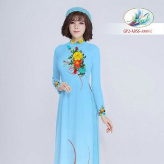 Vải áo dài thiết kế - AD-056-4