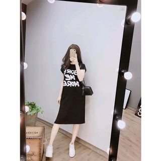 Đầm thun chữ Bore Me More