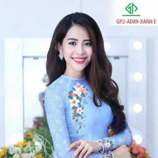 Vải áo dài thiết kế - AD-089-2 giá sỉ