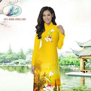Vải áo dài thiết kế - AD-088-6