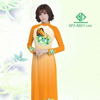 Vải áo dài thiết kế - AD-021-3