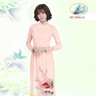 Vải áo dài thiết kế - AD-046-3