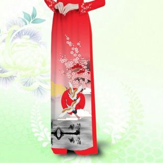 Vải áo dài thiết kế - AD-046-4
