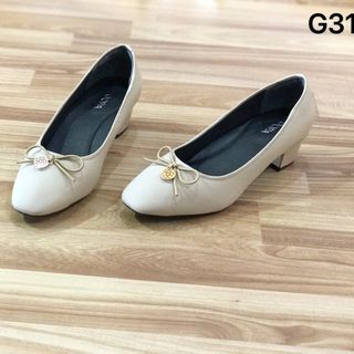 Giày 3p nơ đồng tiền