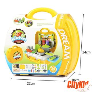 Bộ đồ chơi nấu ăn 26 món