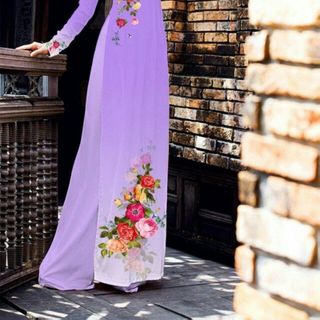 Vải áo dài thiết kế - AD-051-3