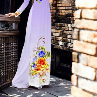 Vải áo dài thiết kế - AD-050-11