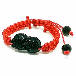 Vòng tay tỳ hưu tết dây đỏ may mắn- Vòng tay handmade giá rẻ