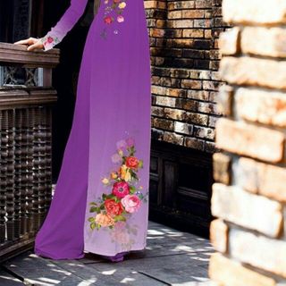 Vải áo dài thiết kế - AD-051-7