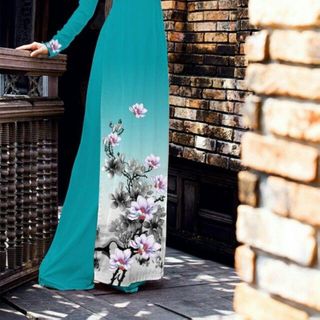 Vải áo dài thiết kế - AD-040-9