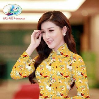 Vải áo dài thiết kế - AD-037-10