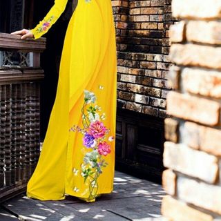 Vải áo dài thiết kế - AD-045-4
