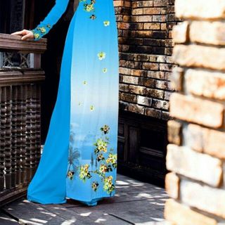 Vải áo dài thiết kế - AD-047-4