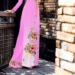 Vải áo dài thiết kế - AD-034-3