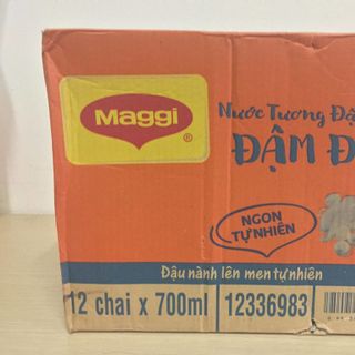 Thùng 12 Chai Nước Tương Maggi 700ml