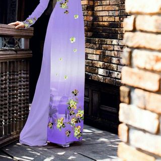 Vải áo dài thiết kế - AD-047-7