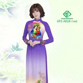Vải áo dài thiết kế - AD-028-11