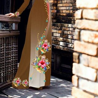 Vải áo dài thiết kế - AD-034-9