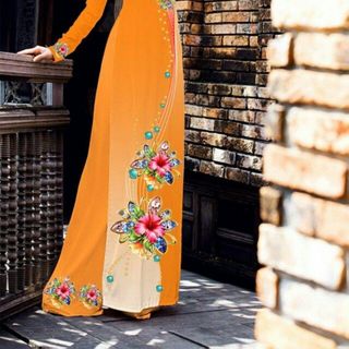 Vải áo dài thiết kế - AD-034-10