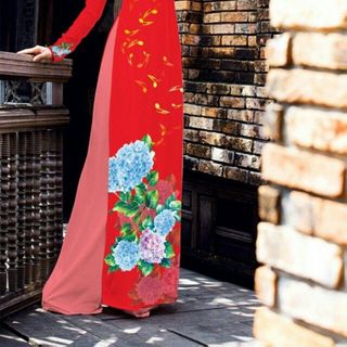 Vải áo dài thiết kế - AD-041-9