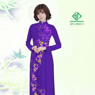 Vải áo dài thiết kế - AD-004-6