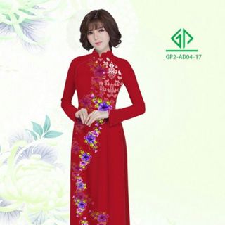 Vải áo dài thiết kế - AD-004-8