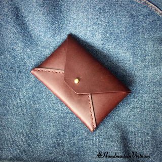Ví da nữ handmade bìa thư JiVi