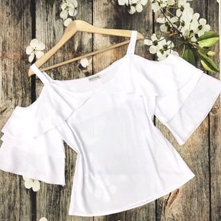 ÁO 2 DÂY TAY BÈO TẦNG