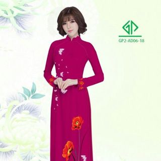 Vải áo dài thiết kế - AD-006-5