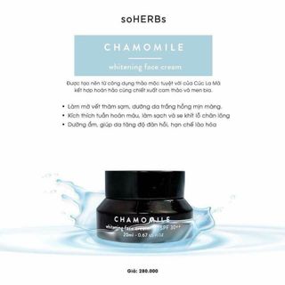 CHAMOMILE WHITENING FACE CREAM