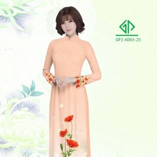 Vải áo dài thiết kế - AD-003-7